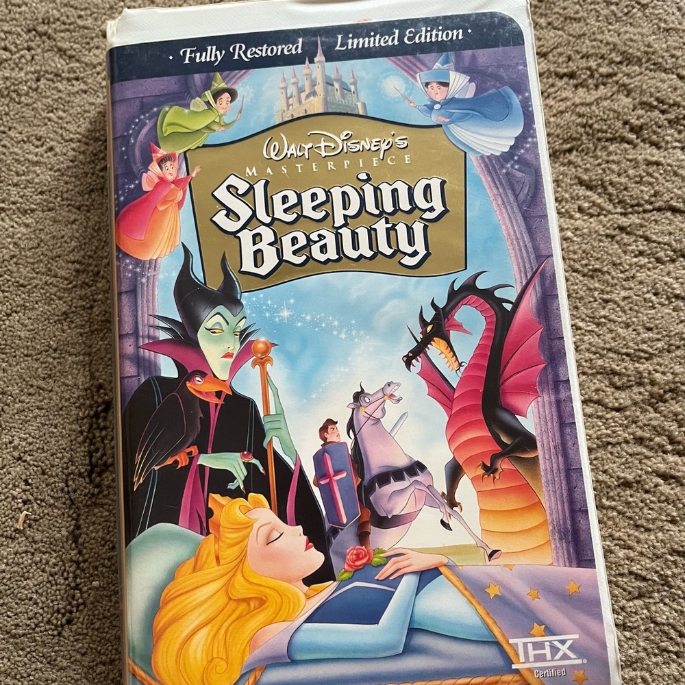 Disney Sleeping Beauty VHS - Limited Edition
